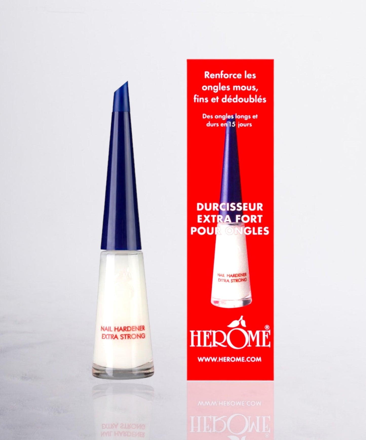 Herôme Durcisseur Extra Fort Vernis à Ongles 10 ml | Carezone