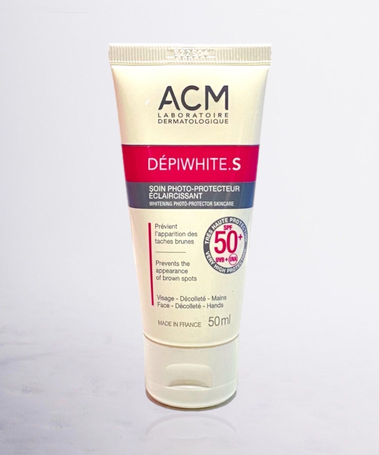 ACM Dépiwhite S Écran Solaire Éclaircissant Spf50 – 50ml | Carezone