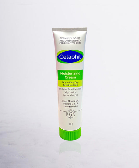 Cetaphil Crème Hydratante Peaux Sèches & Sensibles – 100g | Carezone