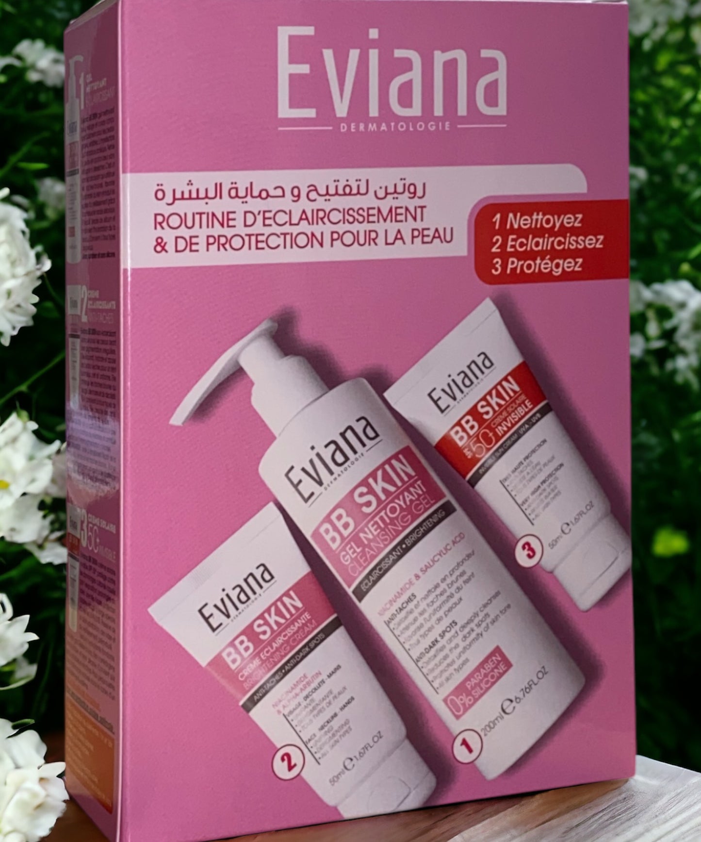 Eviana BB Skin - Routine d'Éclaircissement & de Protection pour la Peau