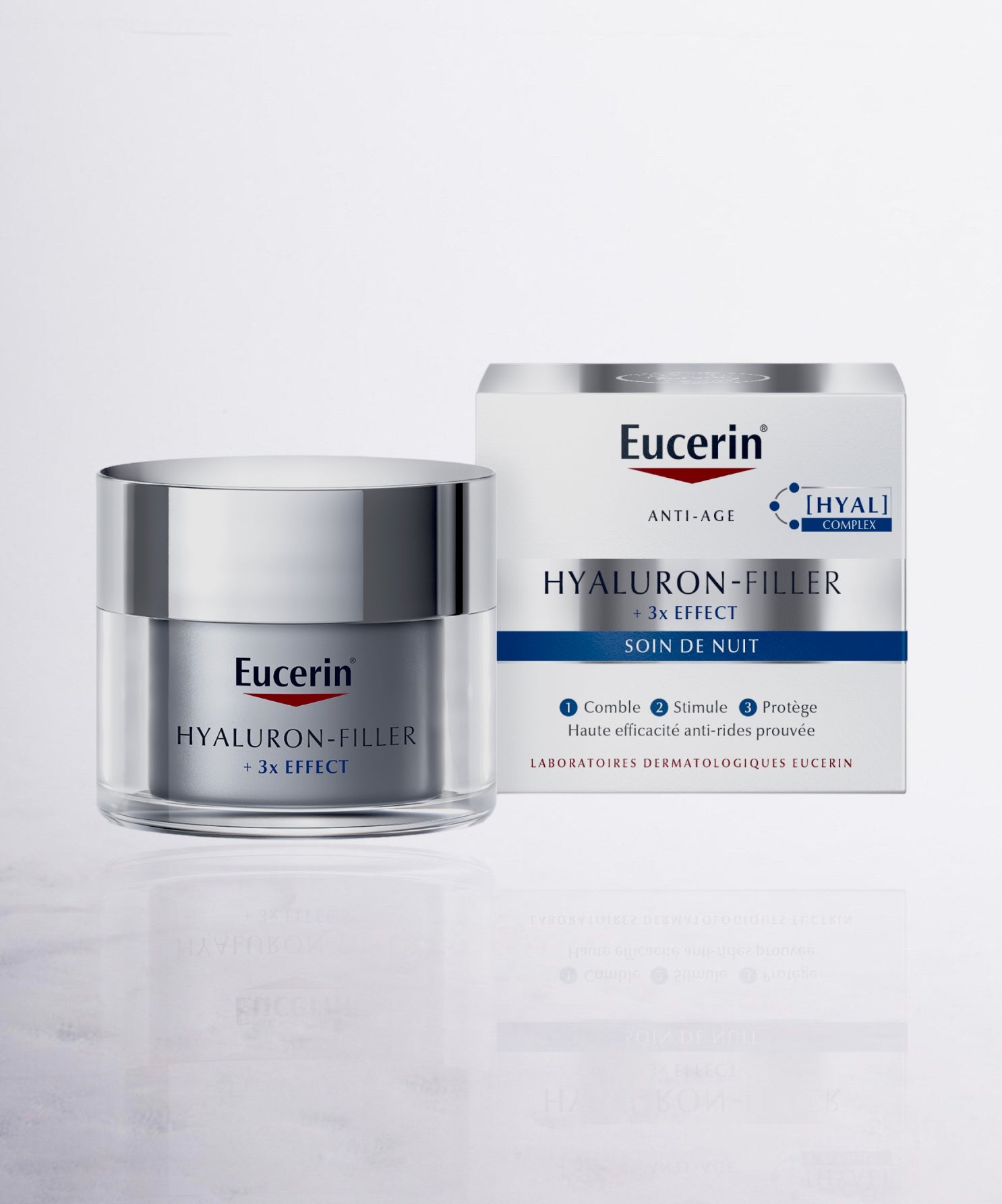 eucerin hyaluron-filler soin de nuit anti-âge + offre - 0