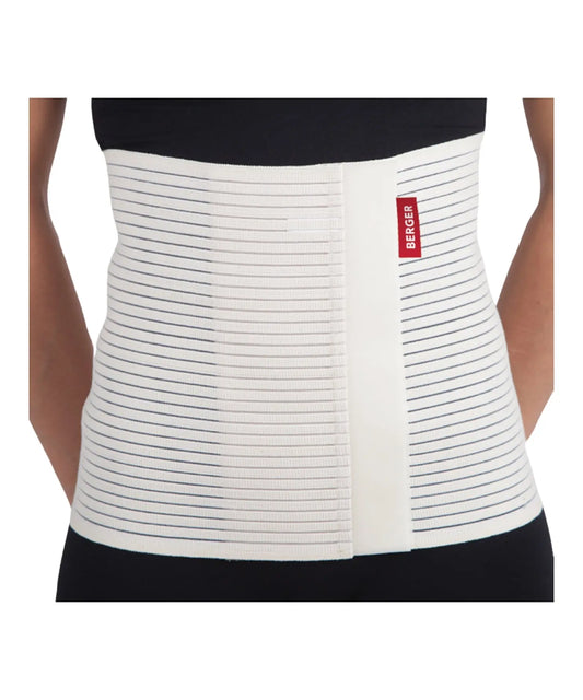 ceinture abdominal noir avec attelle berger