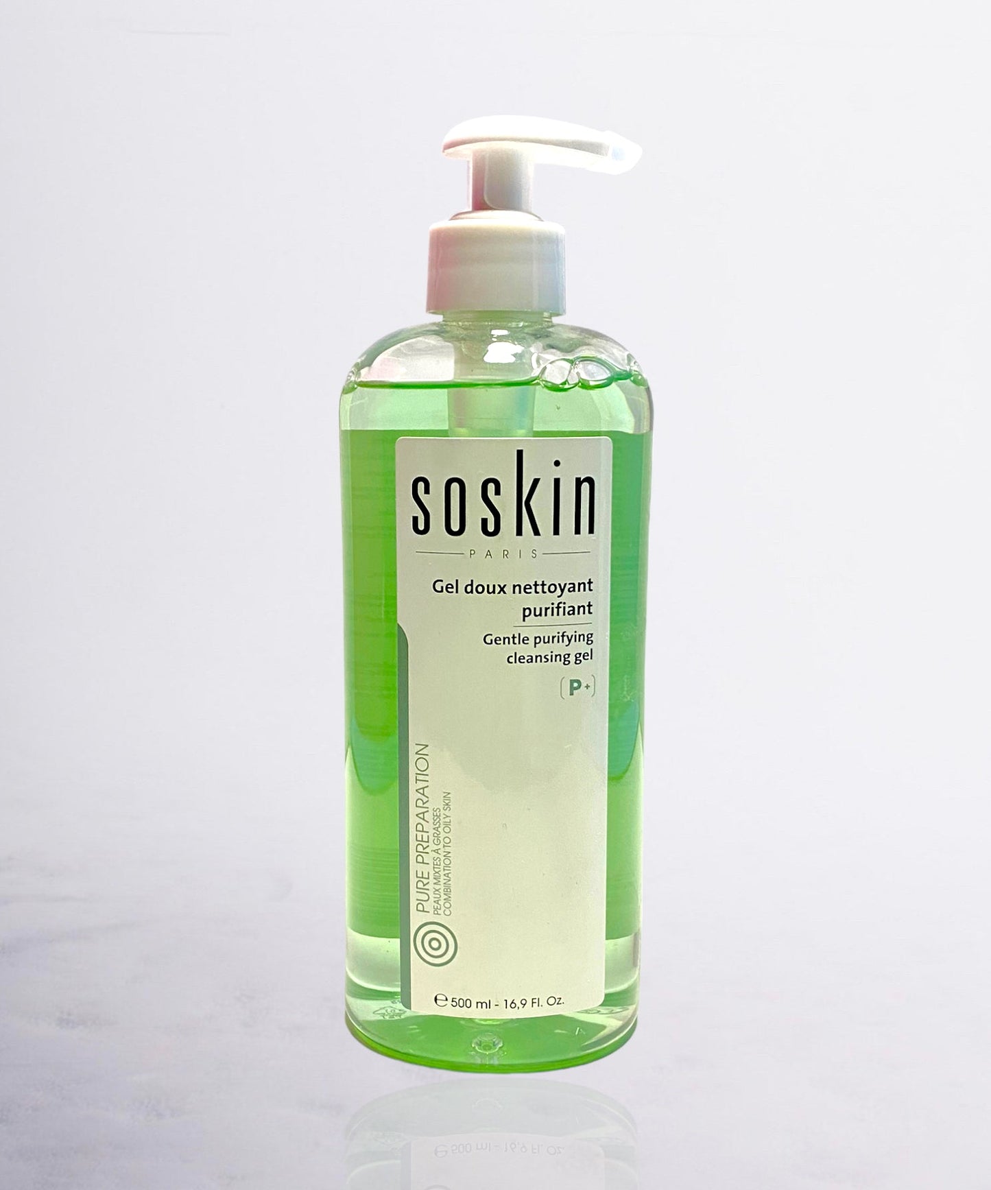 Soskin Gel Nettoyant Purifiant 500ml | Carezone