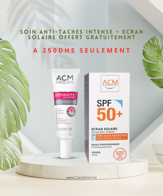 ACM Dépiwhite Advanced Crème Anti-Pigment 40ml + ACM ECRAN SOLAIRE SPF OFFERT ACM