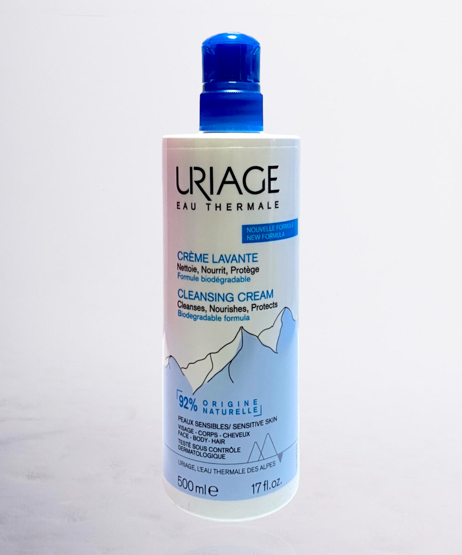 Uriage Crème Lavante Nourrissante Protectrice – 500ml | Carezone