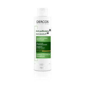 Vichy Dercos Shampooing Anti-pelliculaire Traitant Pellicules et Démangeaisons Cheveux secs 200ml